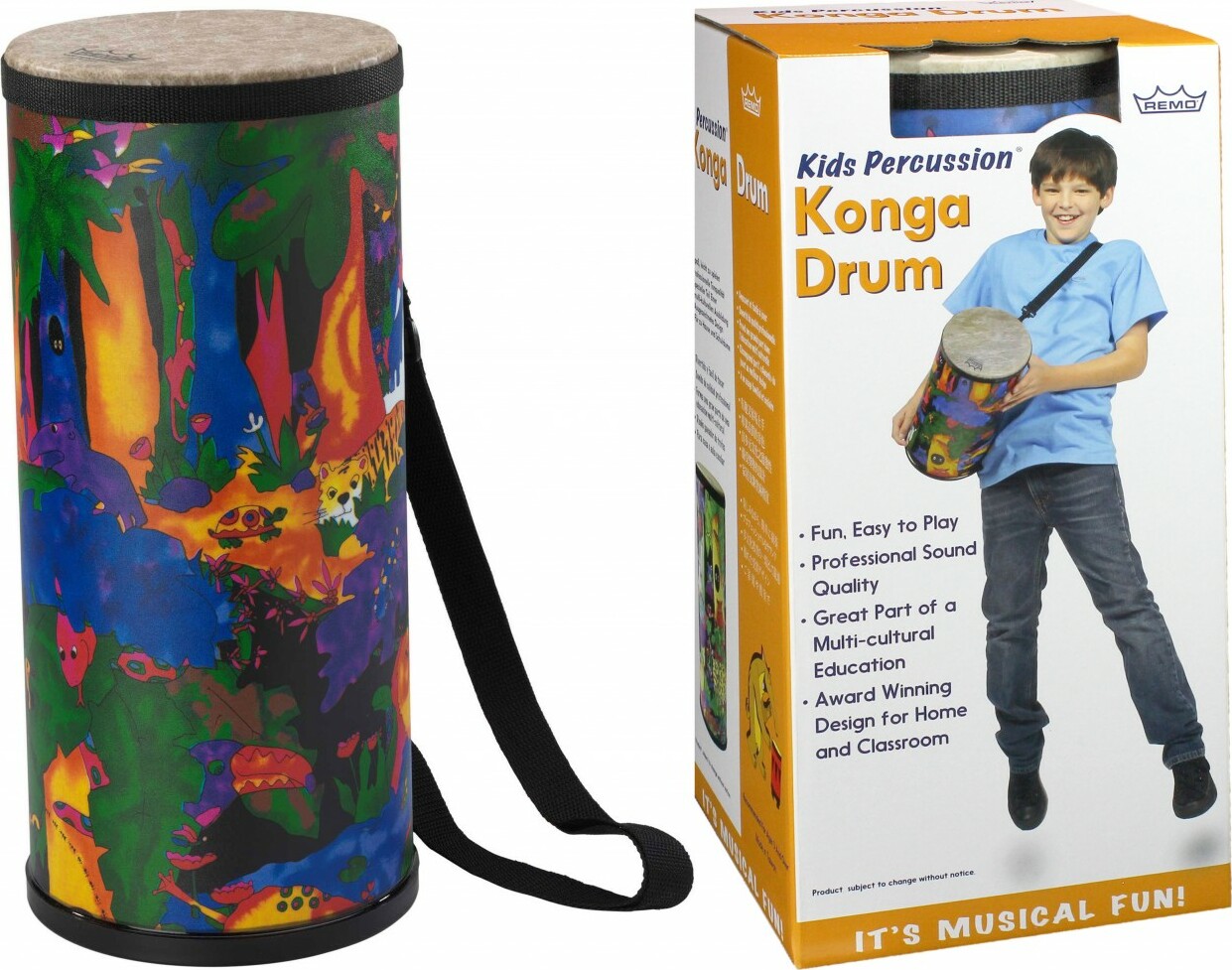 Remo Conga Pour Enfants - Percussions À Frapper - Main picture