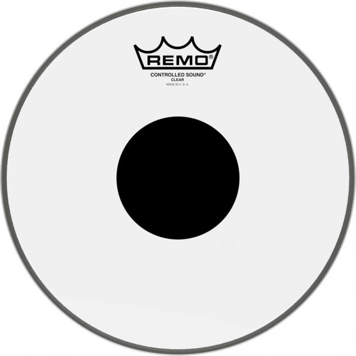 Peau tom Remo CS Transparent - 10 pouces