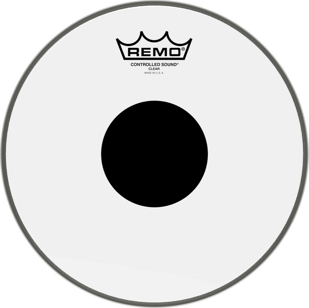 Remo Cs-0310-10 Controlled Sound Transparente - 10 Pouces - Peau Tom - Main picture