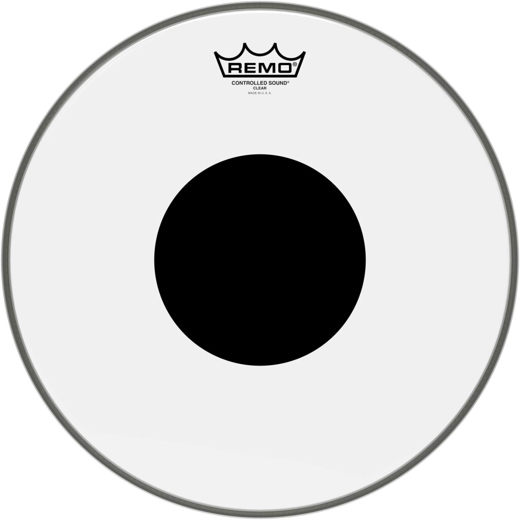 Remo Cs-0314-10 Controlled Sound Transparente - 14 Pouces - Peau Tom - Main picture