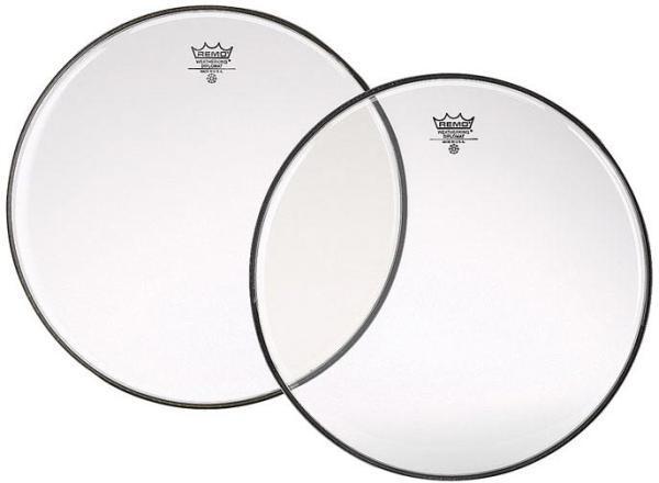 Peau tom Remo Emperor Clear Tom/Snare - 14 pouces