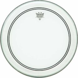 Peau tom Remo Powerstroke 3 transparente - 16 pouces