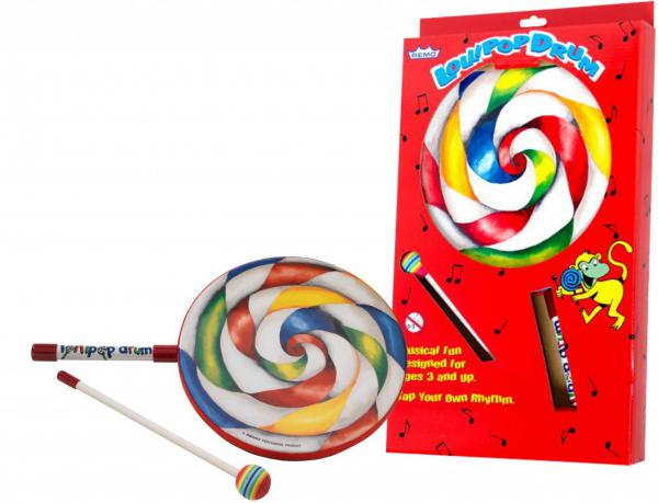Remo ET-7108-00 Kids Percussion Lollipop Drum, 8