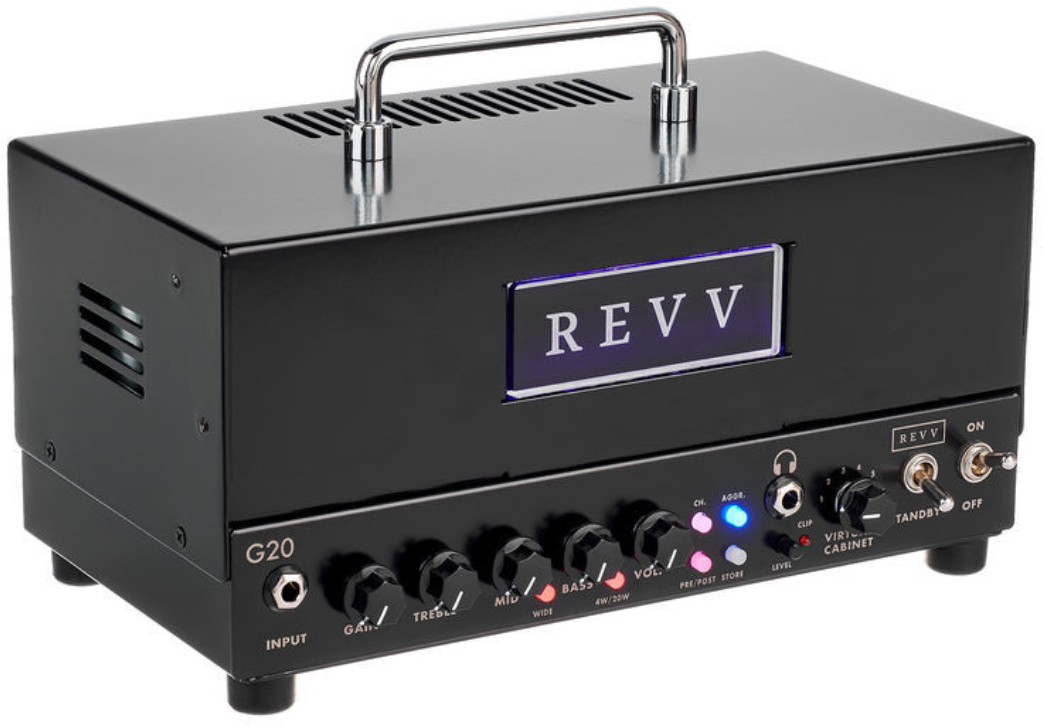 Revv G20 Head 20w 6v6 - Ampli Guitare Électrique TÊte / PÉdale - Main picture