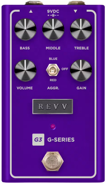 Revv G3 Distortion V2 - PÉdale Overdrive / Distortion / Fuzz - Main picture