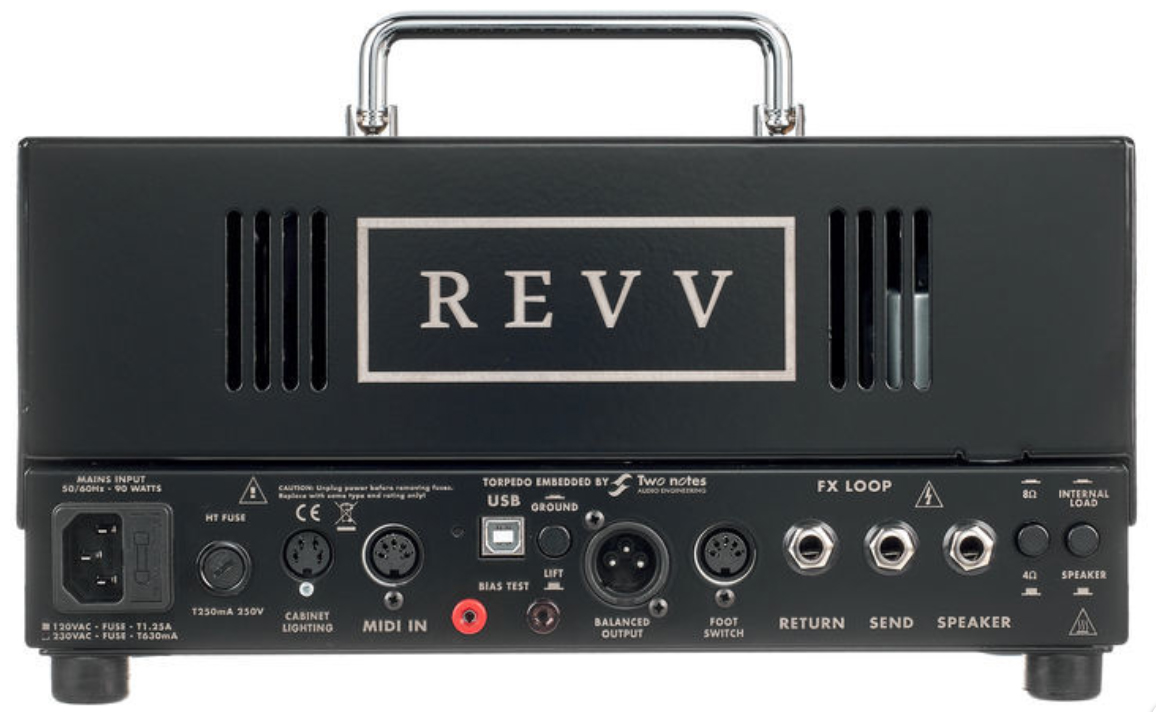 Revv G20 Head 20w 6v6 - Ampli Guitare Électrique TÊte / PÉdale - Variation 1