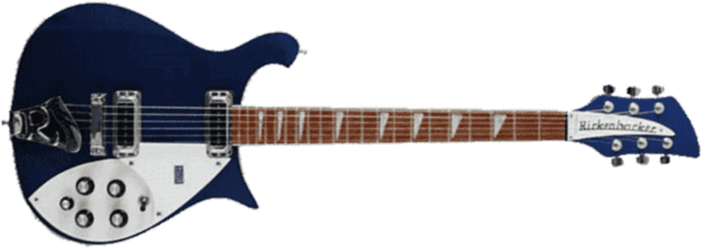 Rickenbacker 620 Mbl Ss Ht Rw - Midnight Blue - Guitare Électrique RÉtro Rock - Main picture