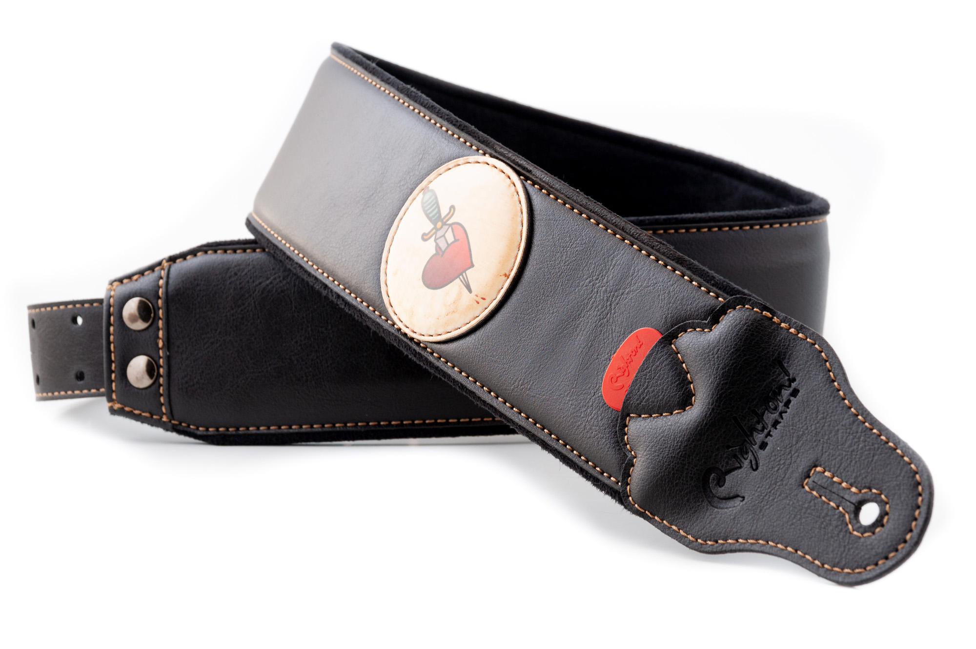 Righton Straps Courroie Vegan Tatoo Heart - Sangle Courroie - Variation 1