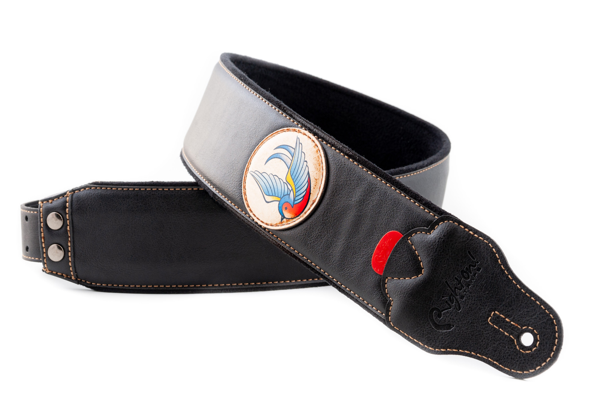 Righton Straps Courroie Vegan Tatoo Swallow - Sangle Courroie - Variation 1