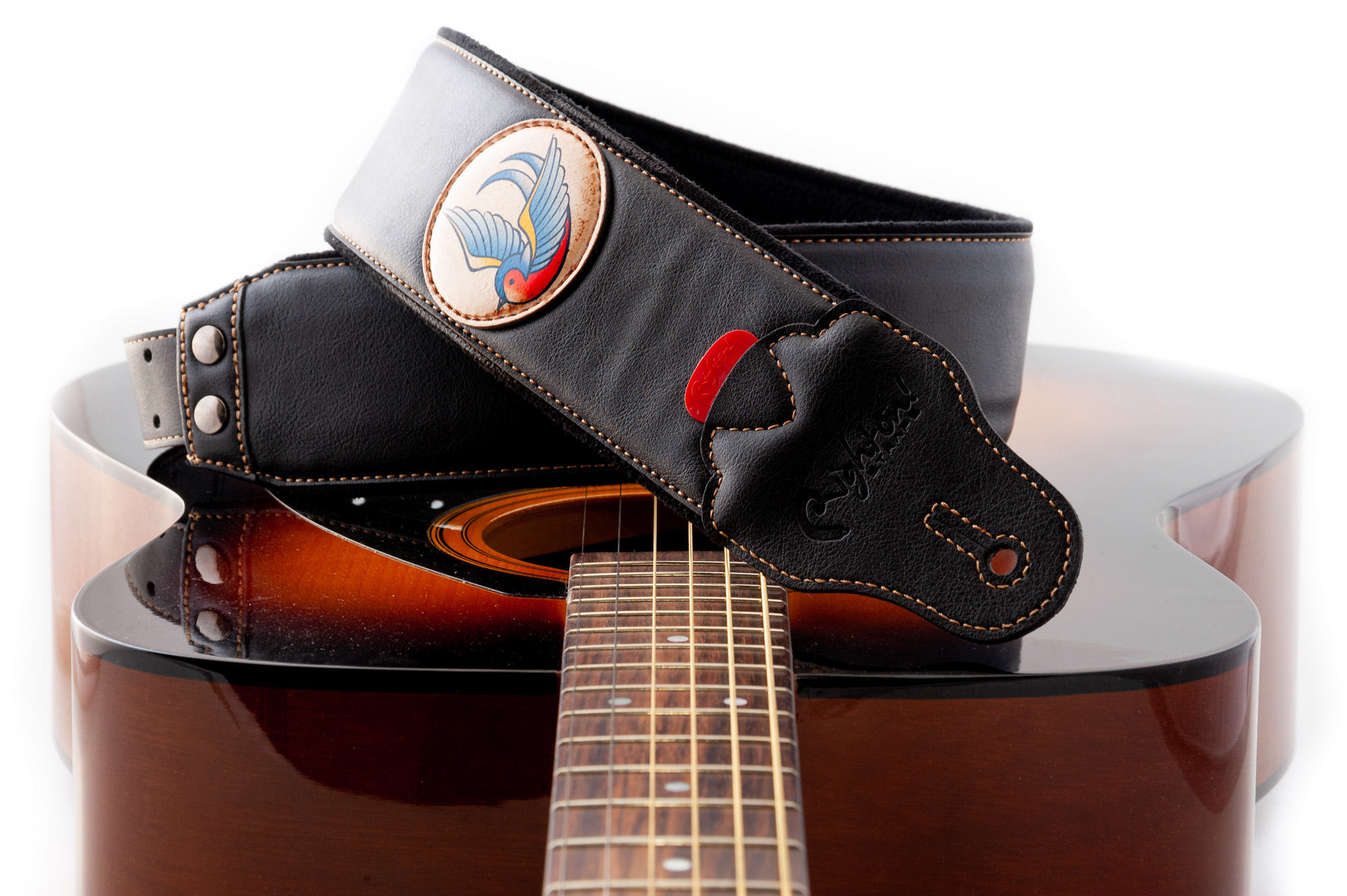 Righton Straps Courroie Vegan Tatoo Swallow - Sangle Courroie - Variation 5
