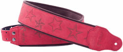 Sangle courroie Righton straps Jazz Stars Guitar Strap - Red