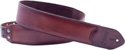 Sangle courroie Righton straps Leathercraft Vintage Guitar Strap - Brown