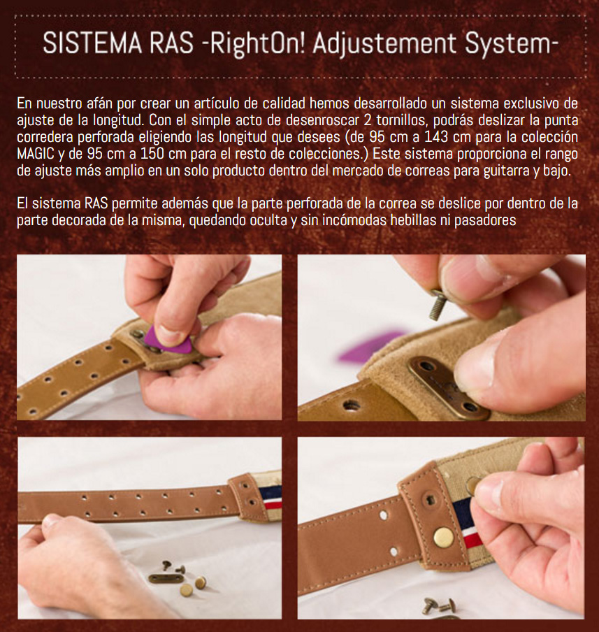 Righton Straps Mojo Maracaibo - Sangle Courroie - Variation 1