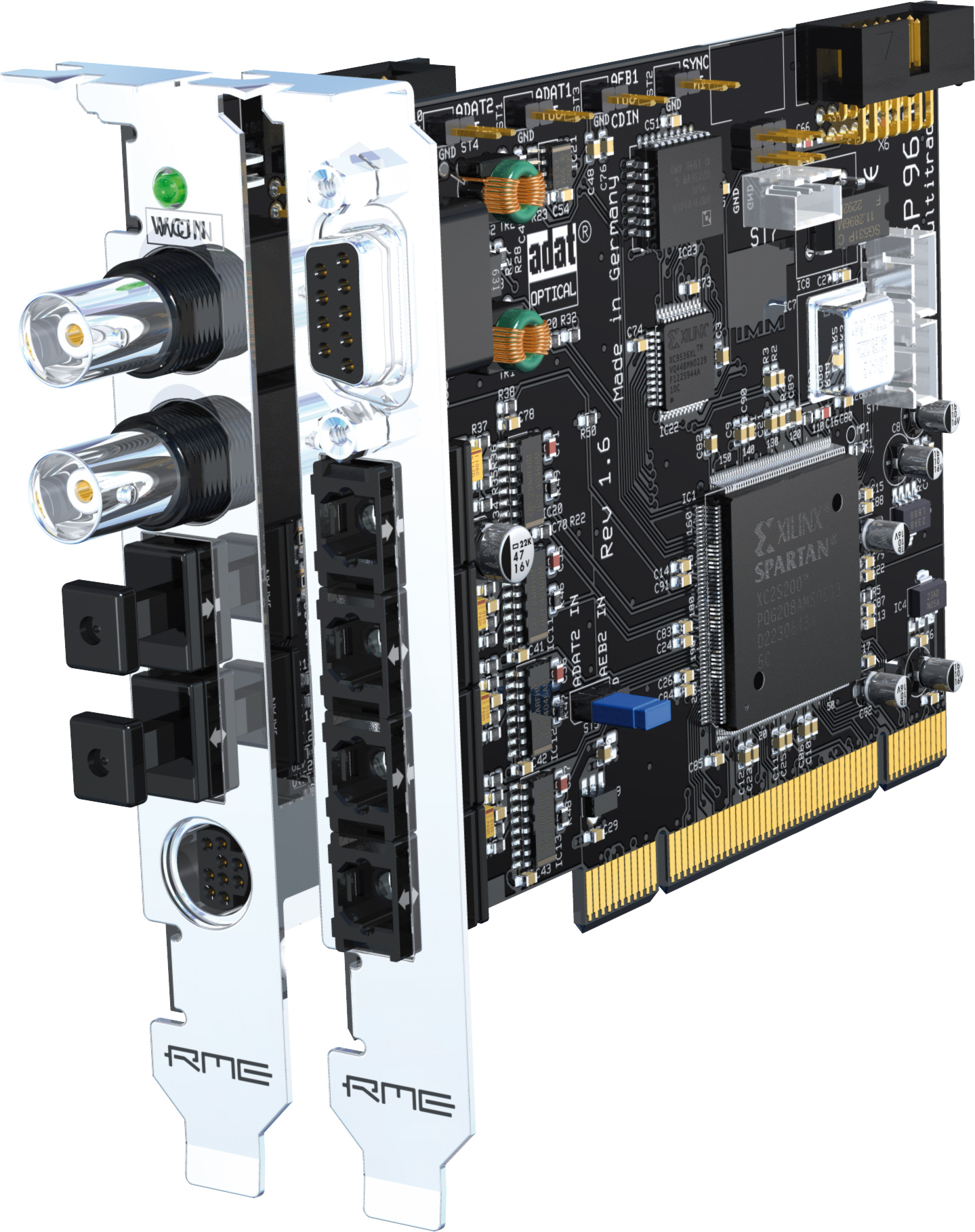 Rme Hdsp9652 Pci Adat 52 Canaux 96khz - Autres Formats (madi, Dante, Pci...) - Variation 1