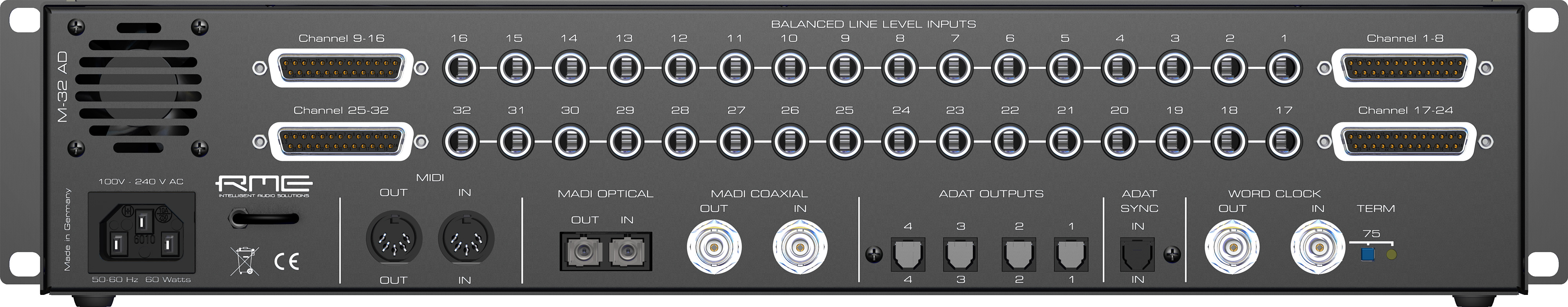 Rme M-32-ad - Convertisseur - Variation 2