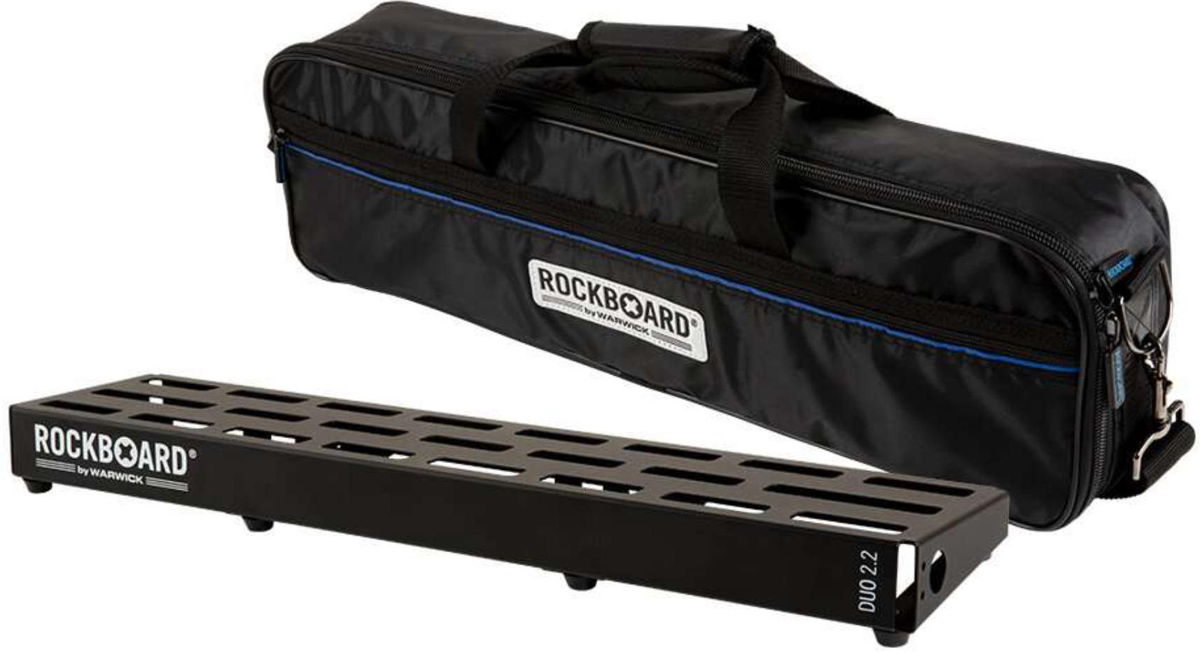 Rockboard Duo 2.2 B Pedalboard With Gig Bag - Pedalboards - Main picture