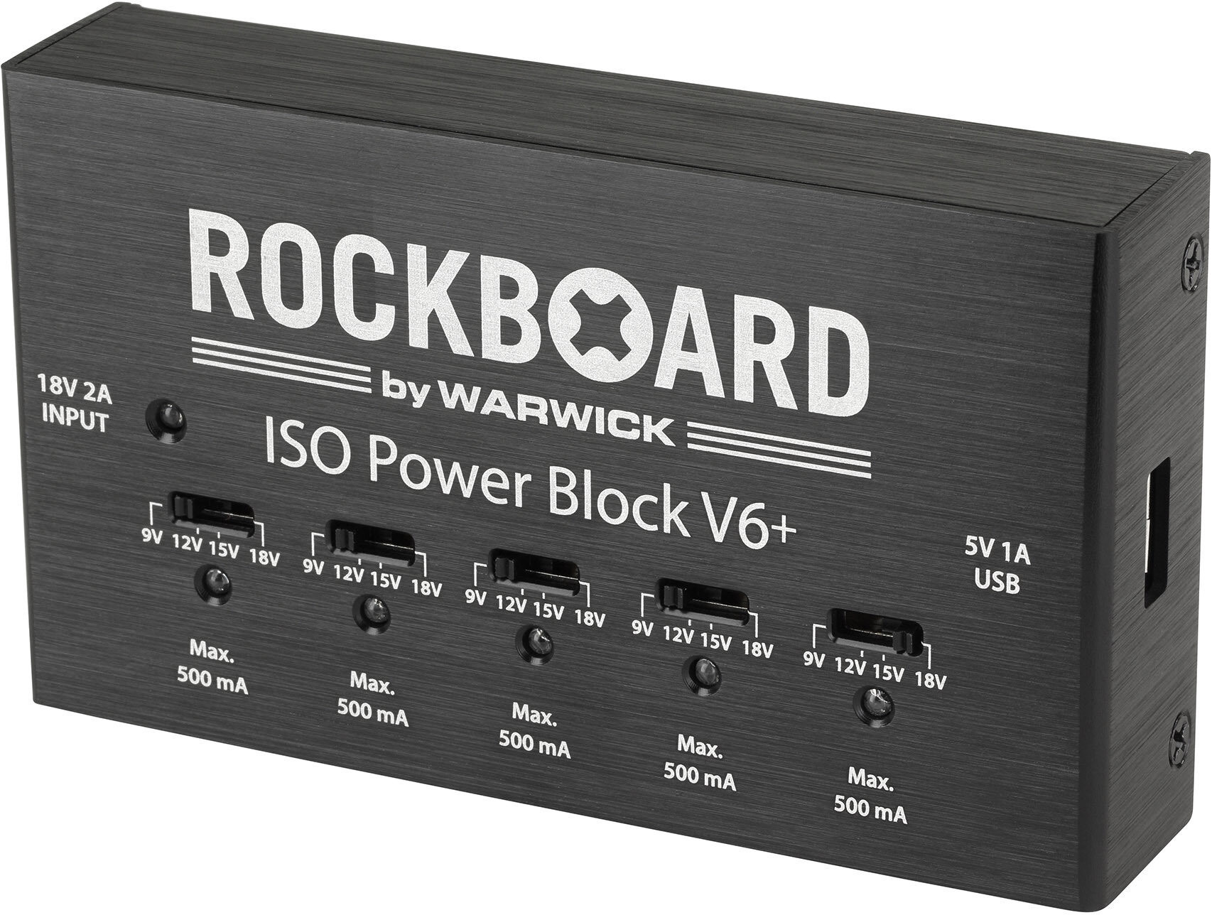 Rockboard Iso Power Block V6+ 9/12/15/18vdc 1a - Alimentations PÉdales - Main picture