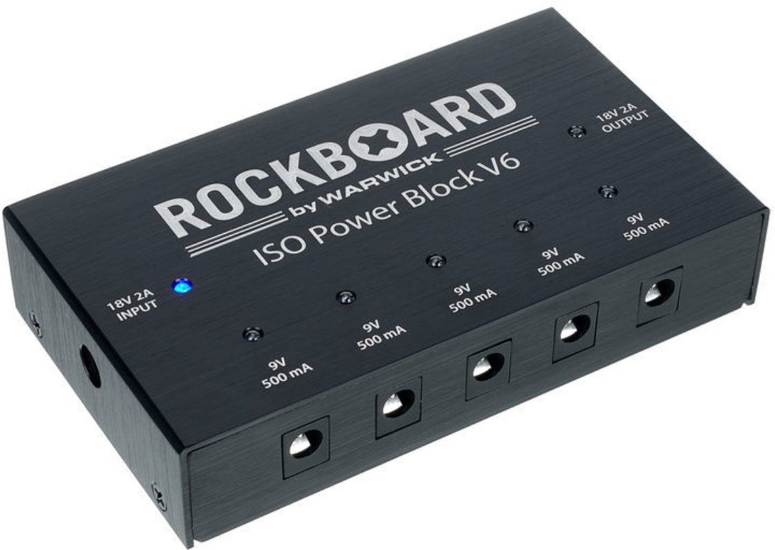 Rockboard Iso Power Block V6 9vdc - Alimentations PÉdales - Main picture