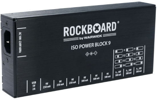Rockboard Power Block Iso V9 Iec, 9 À 18v, 100/230 Volt - Alimentations PÉdales - Main picture