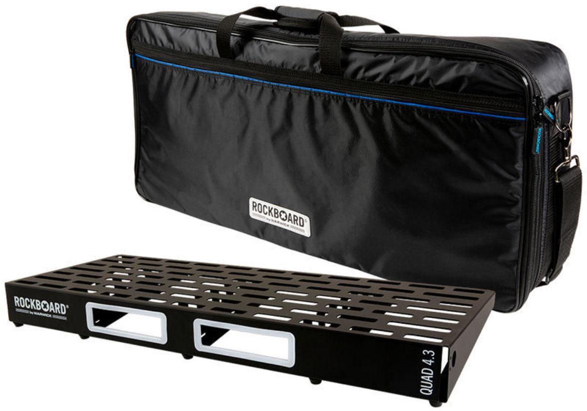 Pedalboards Rockboard QUAD 4.3 B With Gig Bag