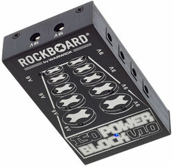 Alimentations pédales Rockboard ISO Power Block V10