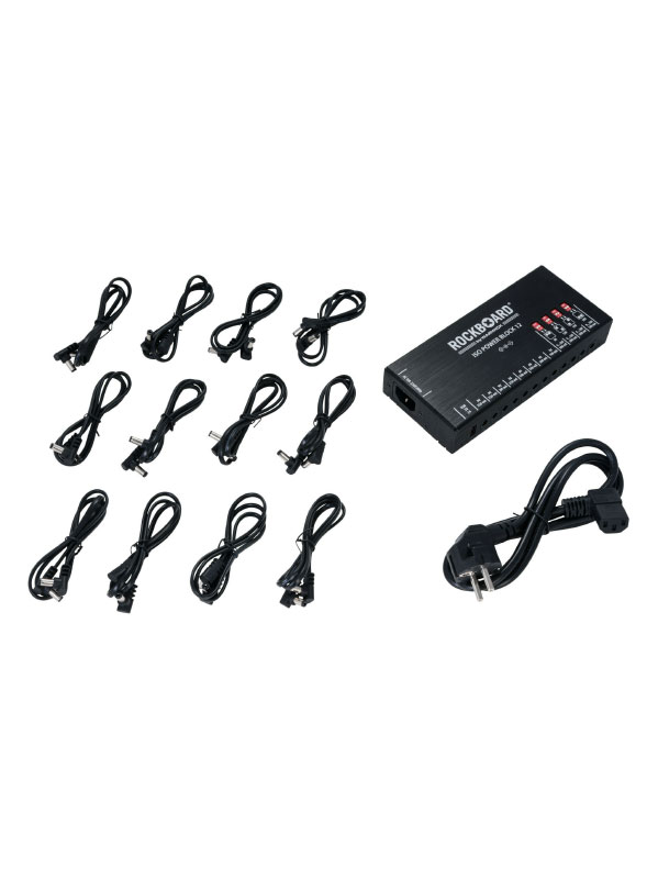 Rockboard Power Block Iso V12 Iec, 9 À 18v, 100/230 Volt - Alimentations PÉdales - Variation 1