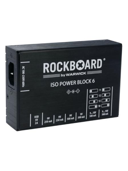 Type 3 R Powerblock Rockboard Power Block ISO V6 Pedal power supply