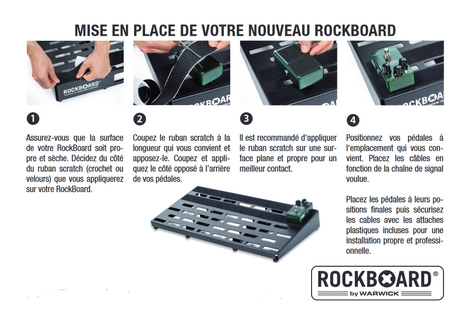 Rockboard Tres 3.0 + Housse - Pedalboards - Variation 1