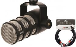 Pack micro  Rode Podmic + Cable XLR XLR X-tone SIlver 3M.