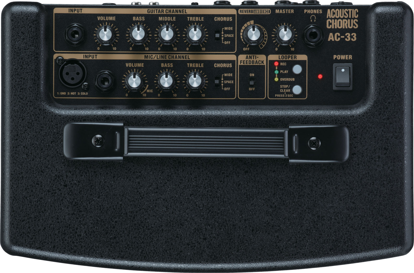 Roland Ac-33 Black - Combo Ampli Acoustique - Variation 1