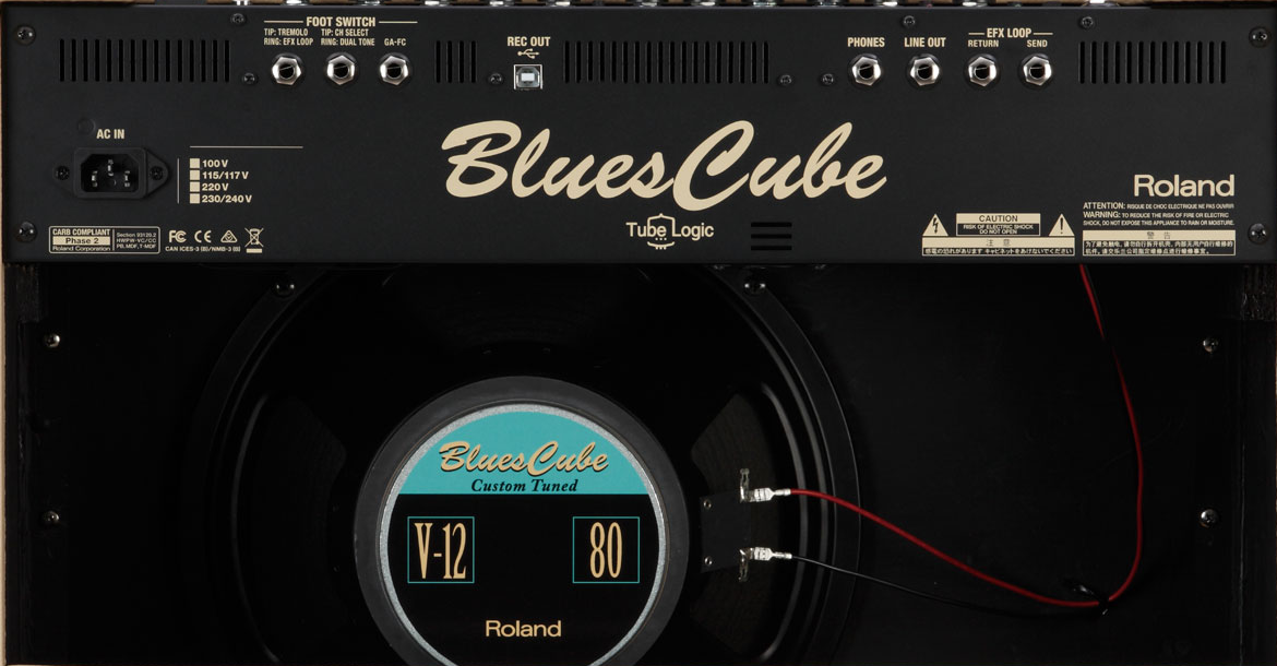 Roland Blues Cube Artist 80w 1x12 Black - Ampli Guitare Électrique Combo - Variation 1