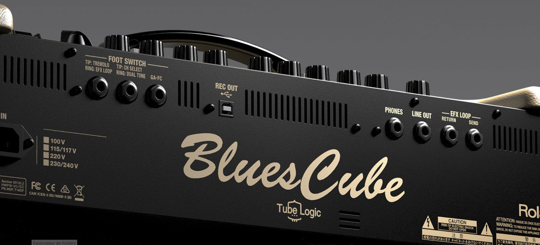 Roland Blues Cube Artist 80w 1x12 Blonde - Ampli Guitare Électrique Combo - Variation 3