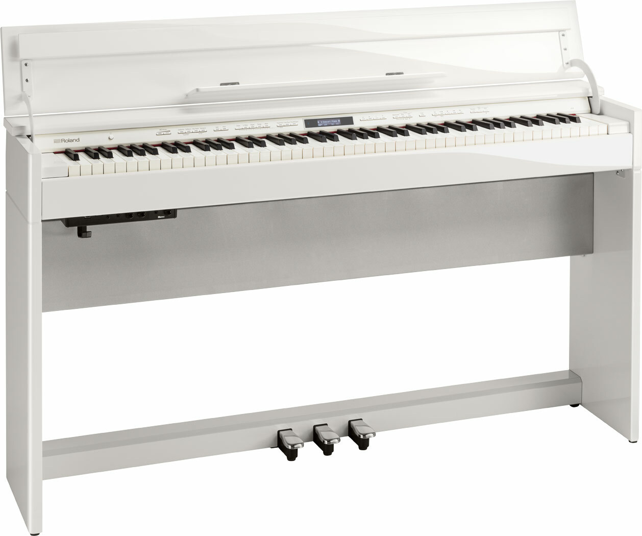 Roland Dp603 - Polished White - Piano NumÉrique Meuble - Main picture