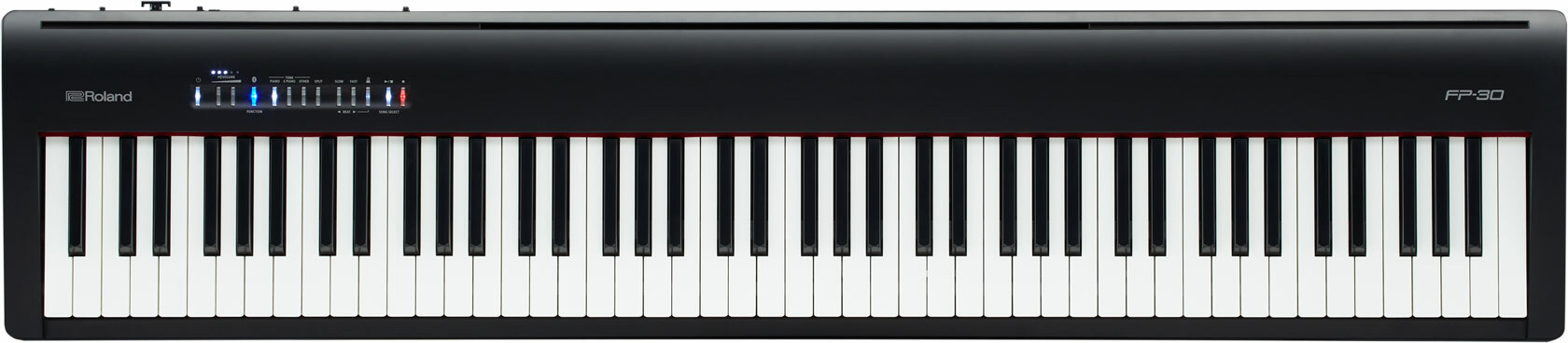 Roland Fp-30 - Black - Piano NumÉrique Portable - Main picture