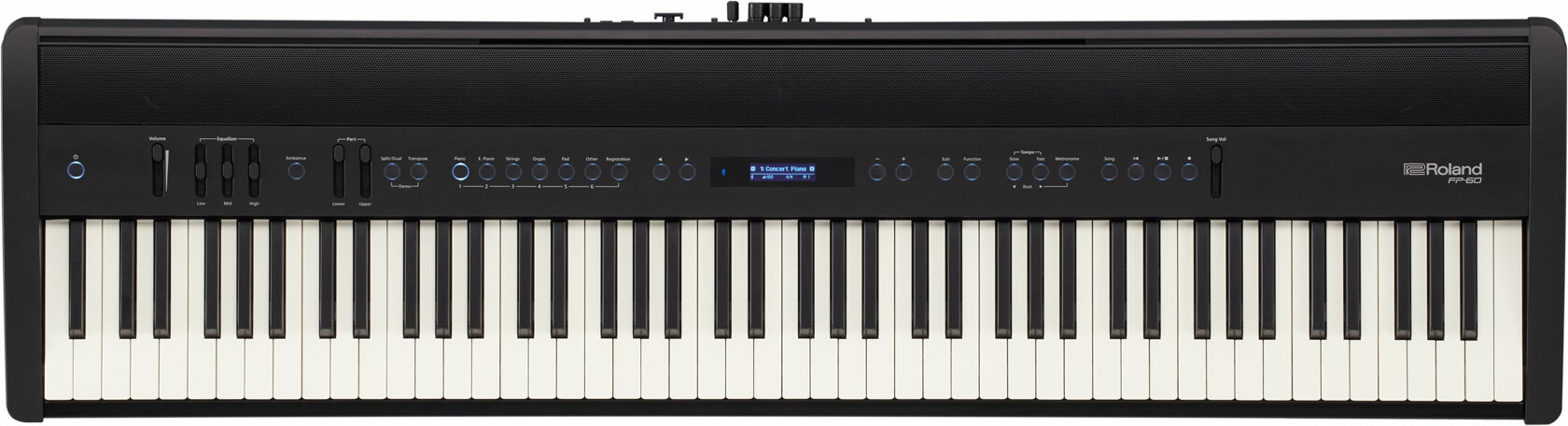 Roland Fp-60 - Noir - Piano NumÉrique Portable - Main picture