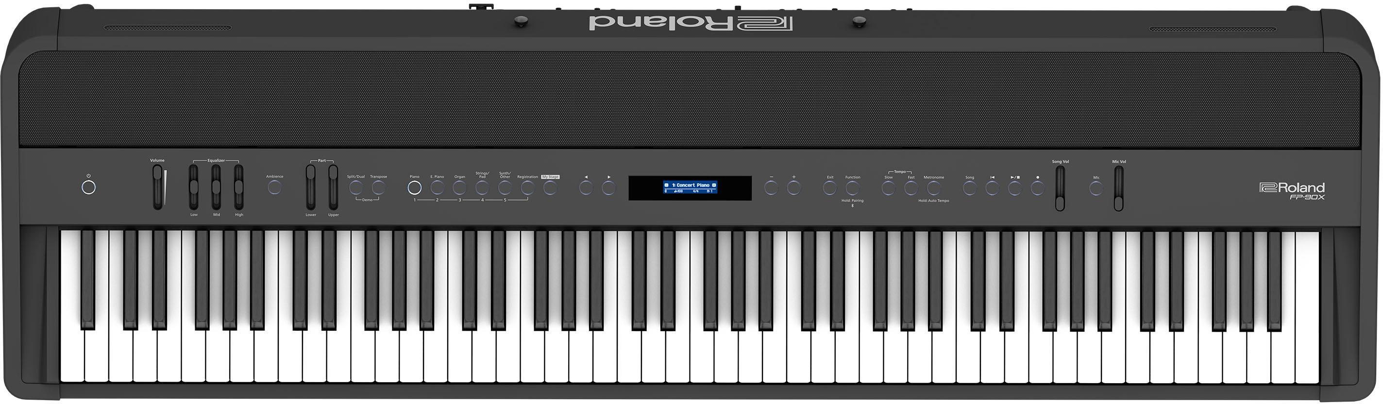 Piano numérique portable Roland FP-90X BK
