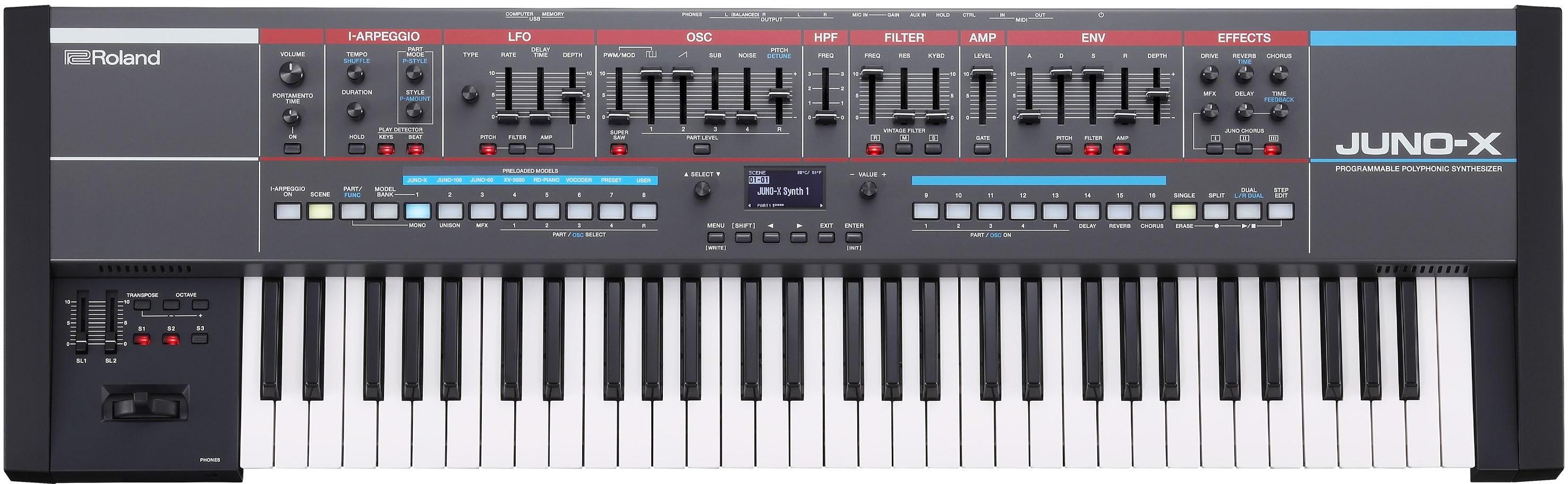 Synthétiseur Roland Juno-X