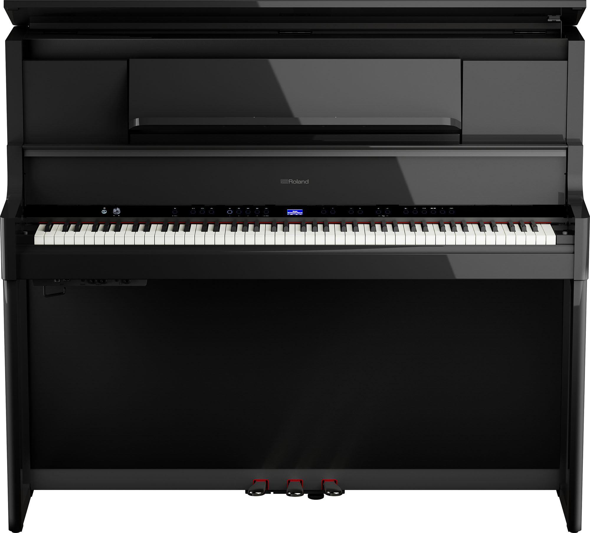 Roland Lx-9-pe - Polished Ebony - Piano NumÉrique Meuble - Main picture
