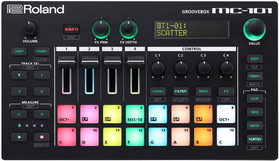 Roland Mc-101 - Sampleur / Groovebox - Main picture