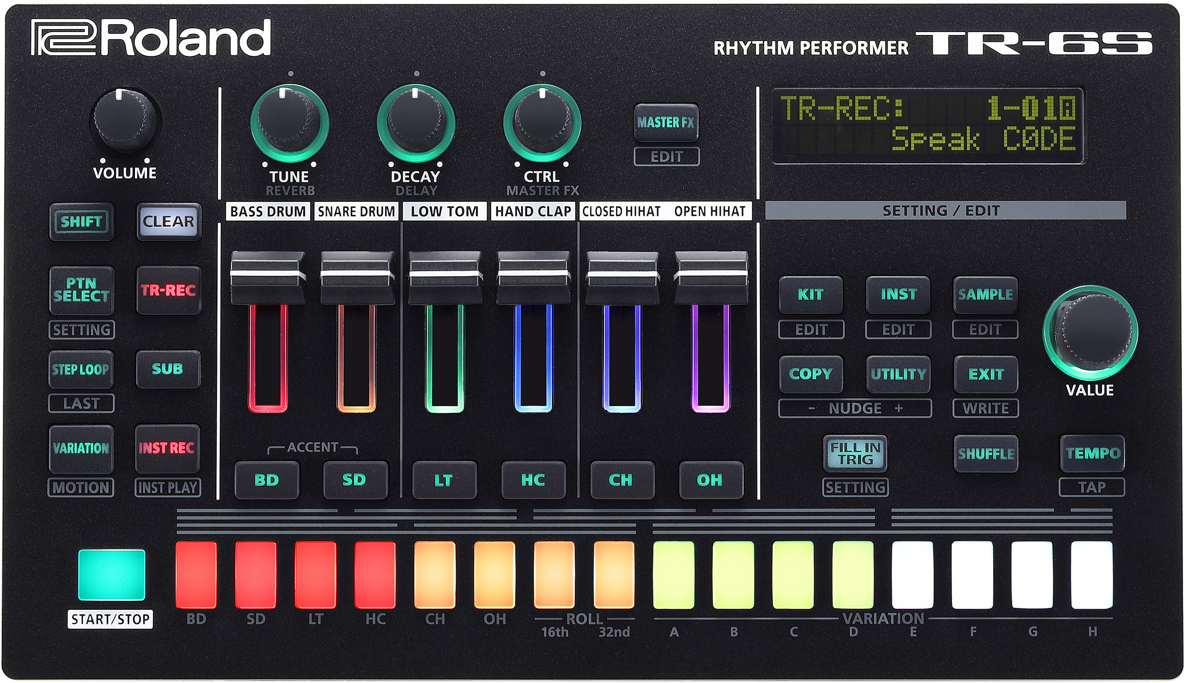 Roland Tr-6s - Boite À Rythme - Main picture