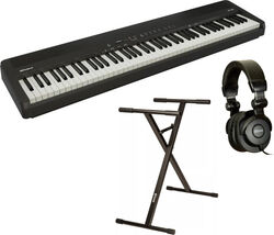 Pack clavier Roland FP-40  + Stand + Casque - Noir