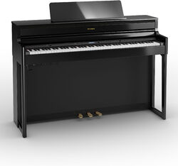 Piano numérique meuble Roland HP704 PE - Noir laqué