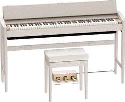 Piano numérique meuble Roland KIYOLA KF-20 - BLANC PUR