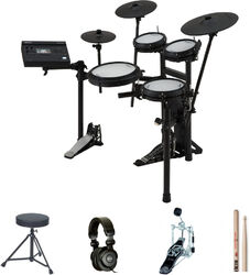 Pack batterie Roland TD-313 V-DRUMS Bundle Complet - X-HP1 + DT90 + VIC5A + HP30