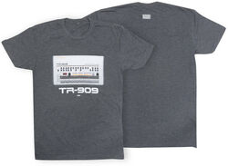 T-shirt Roland TR-909 Crew T-Shirt Charcoal - M