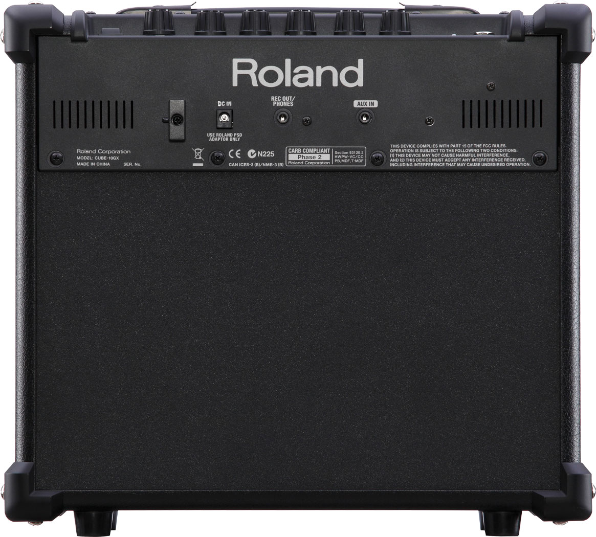 Roland Cube 10gx 2014 10w 1x8 Black - Ampli Guitare Électrique Combo - Variation 2