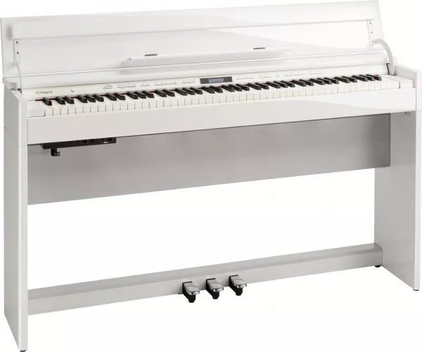 Piano numérique meuble Roland DP603 - Polished white