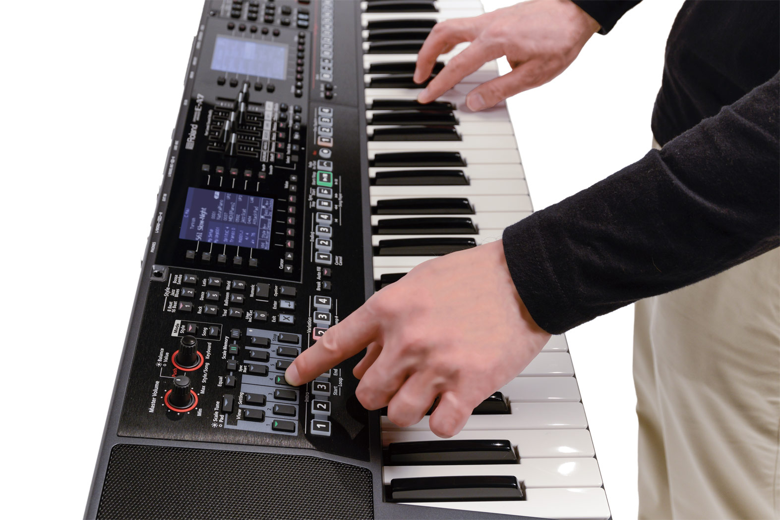 Roland E-a7 Expo - Clavier Arrangeur - Variation 6