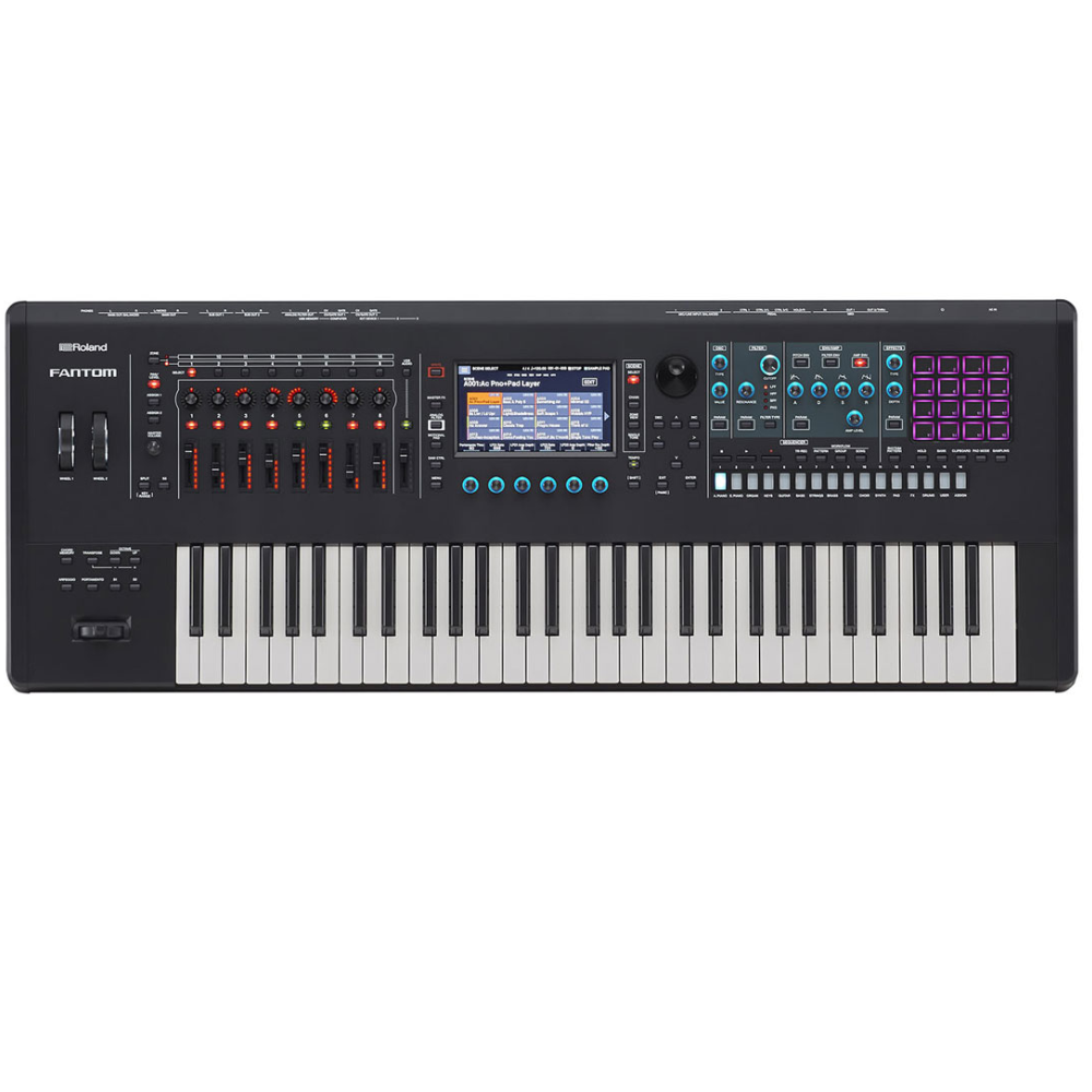 Roland Fantom 6, Keyboard, Synthétiseur, clavier, Roland