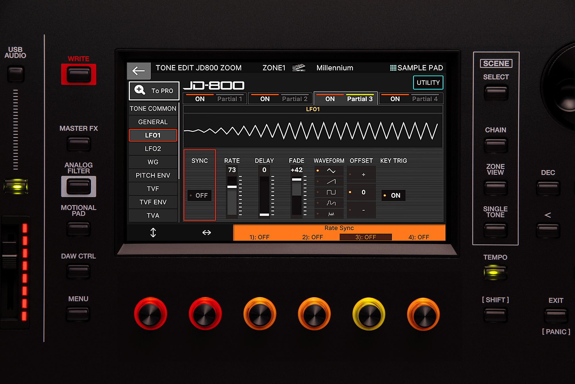 Roland Fantom 7 Ex - SynthÉtiseur - Variation 8